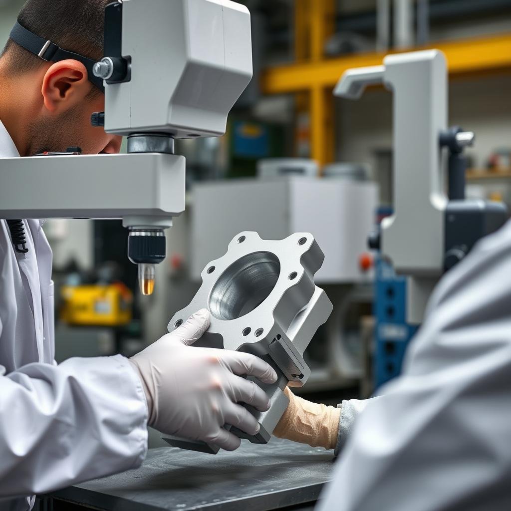 Quality testing of forged aluminum components