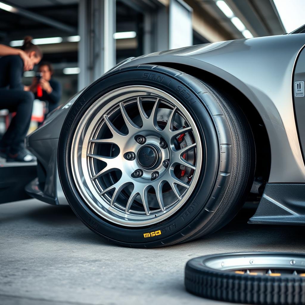 Racing application of machined forged aluminum center wheel Racing application of machined forged aluminum center wheel