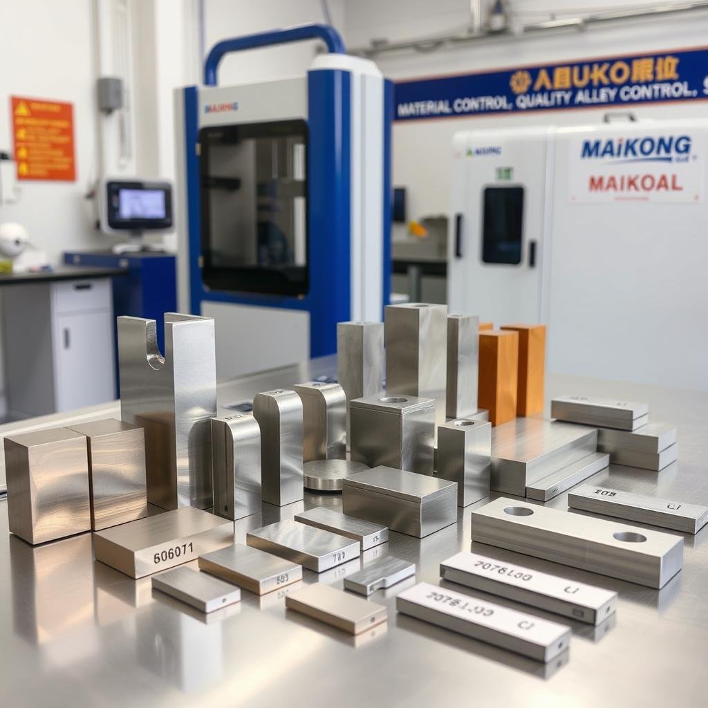 Selection of aluminum alloys for different forging applications at MAIKONG