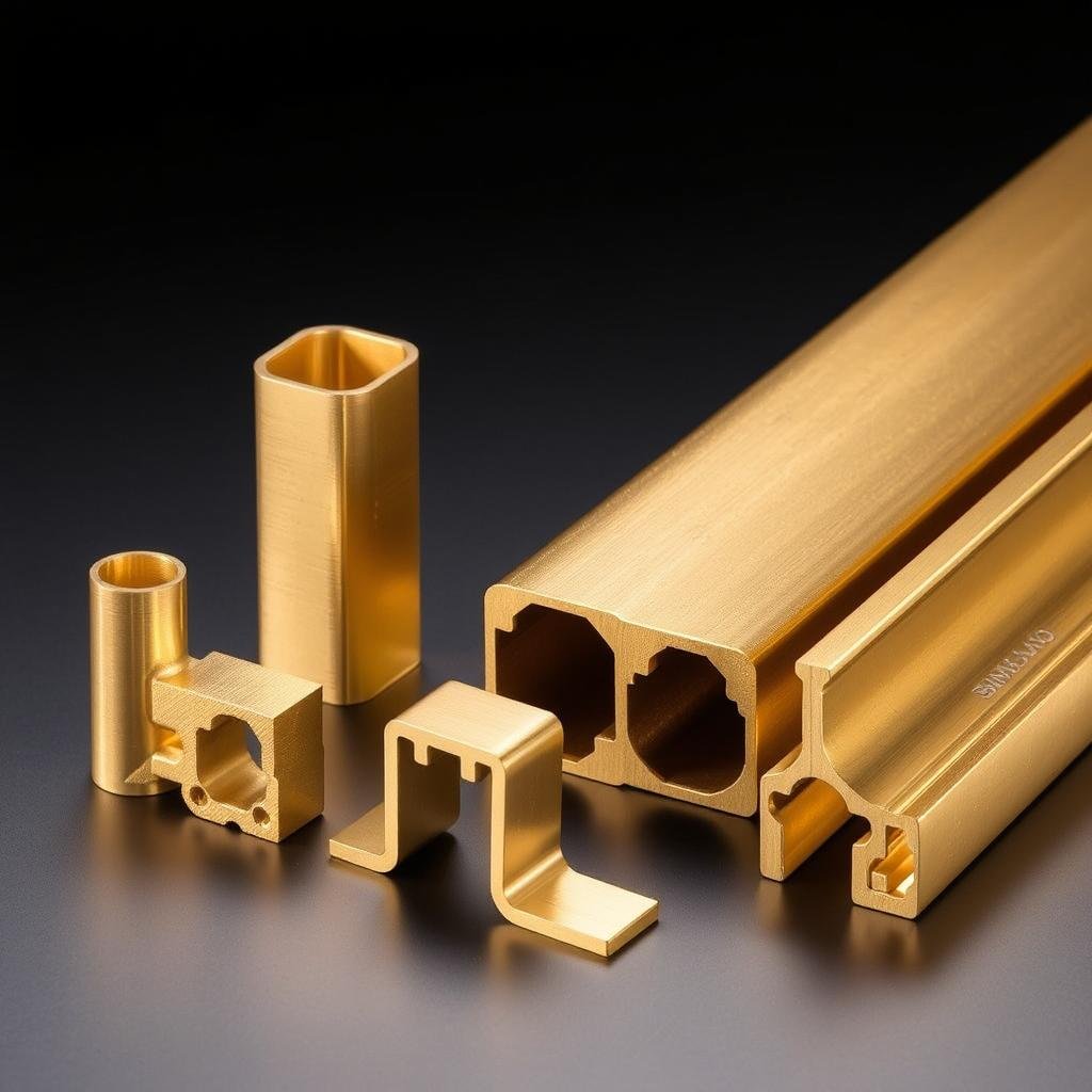 Specialized brass extrusions for automotive and marine applications