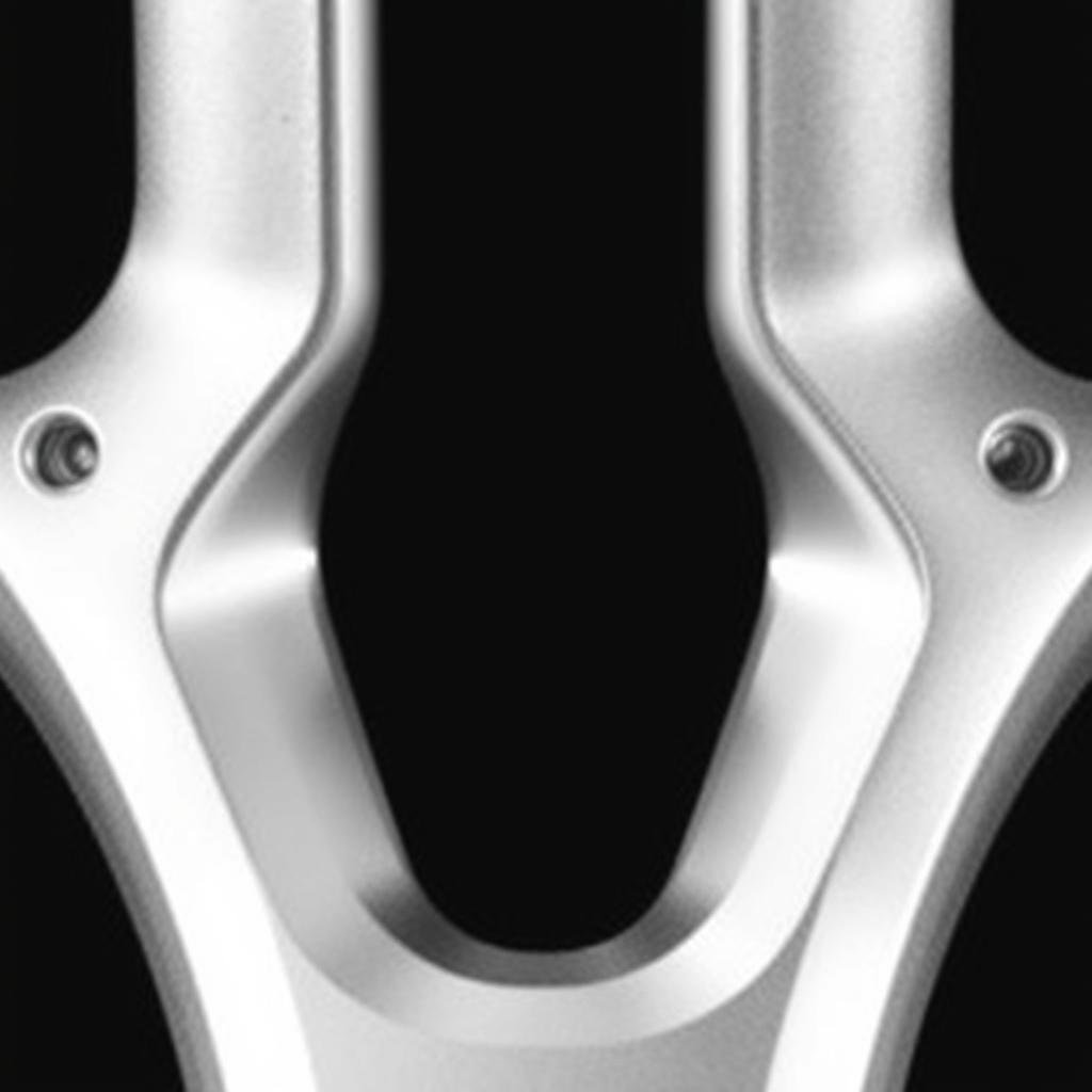 Sports equipment aluminum forged component