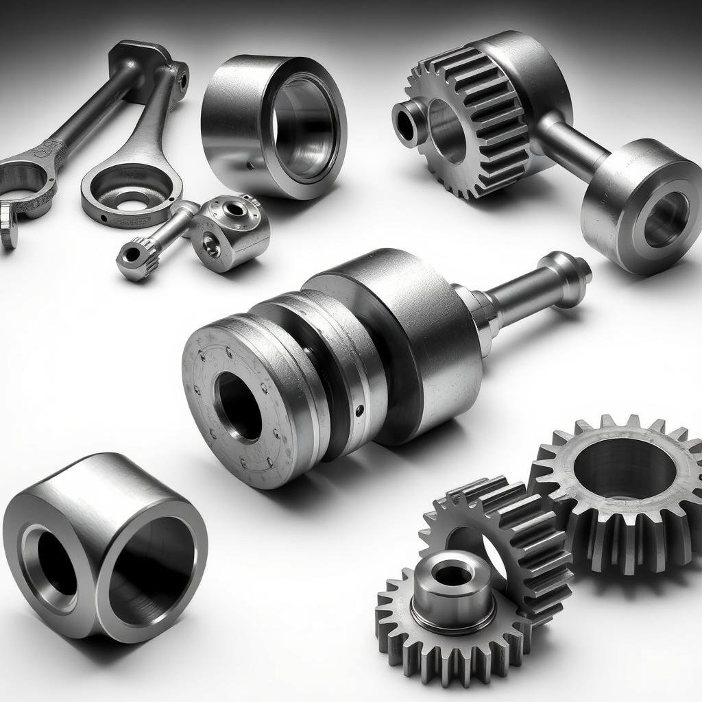 Steel forged automotive parts made with Metal Forging Procedures