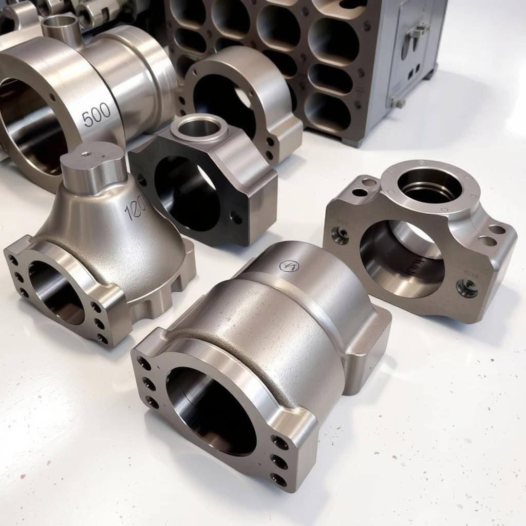 Steel forged components for industrial applications