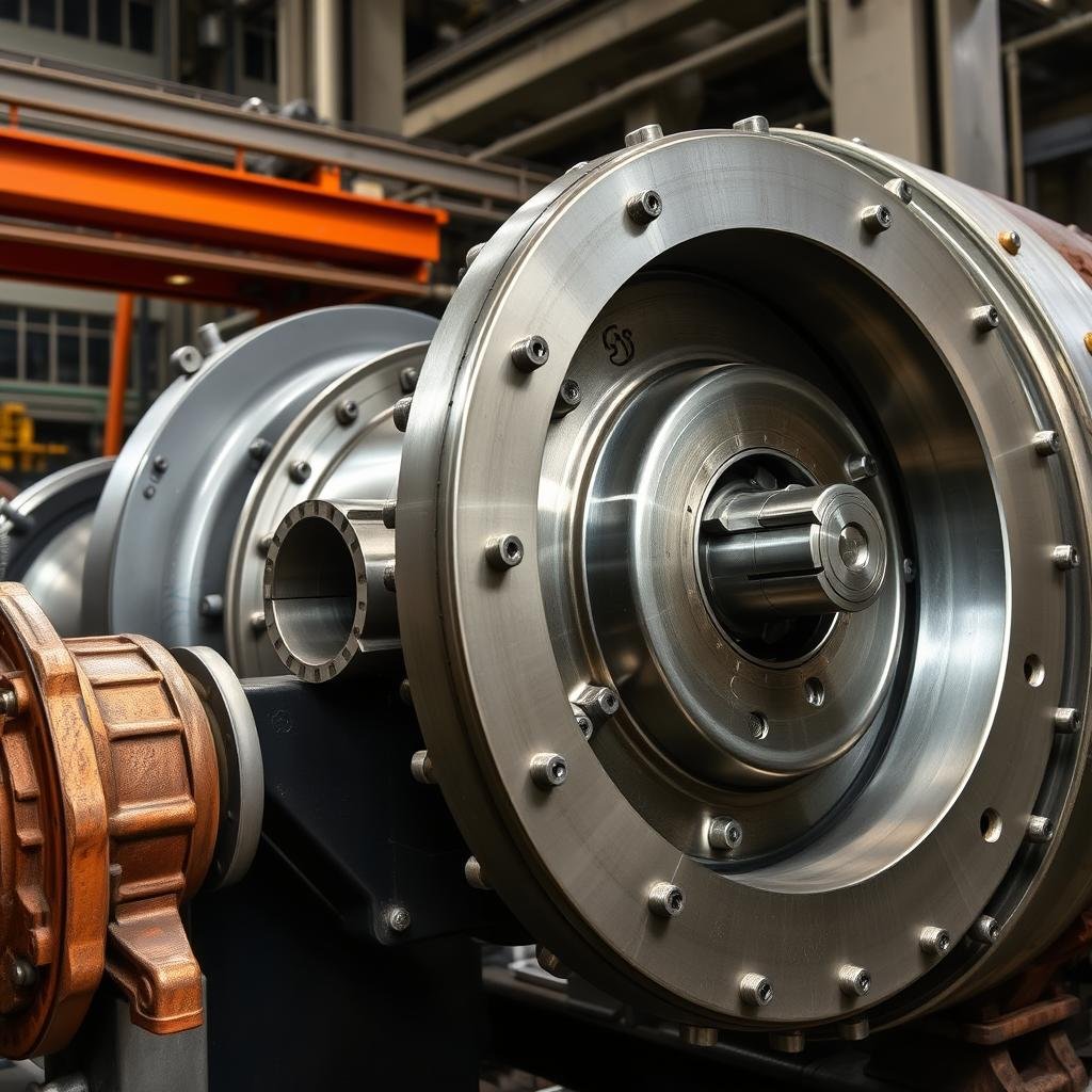 Steel forged turbine shaft for power generation