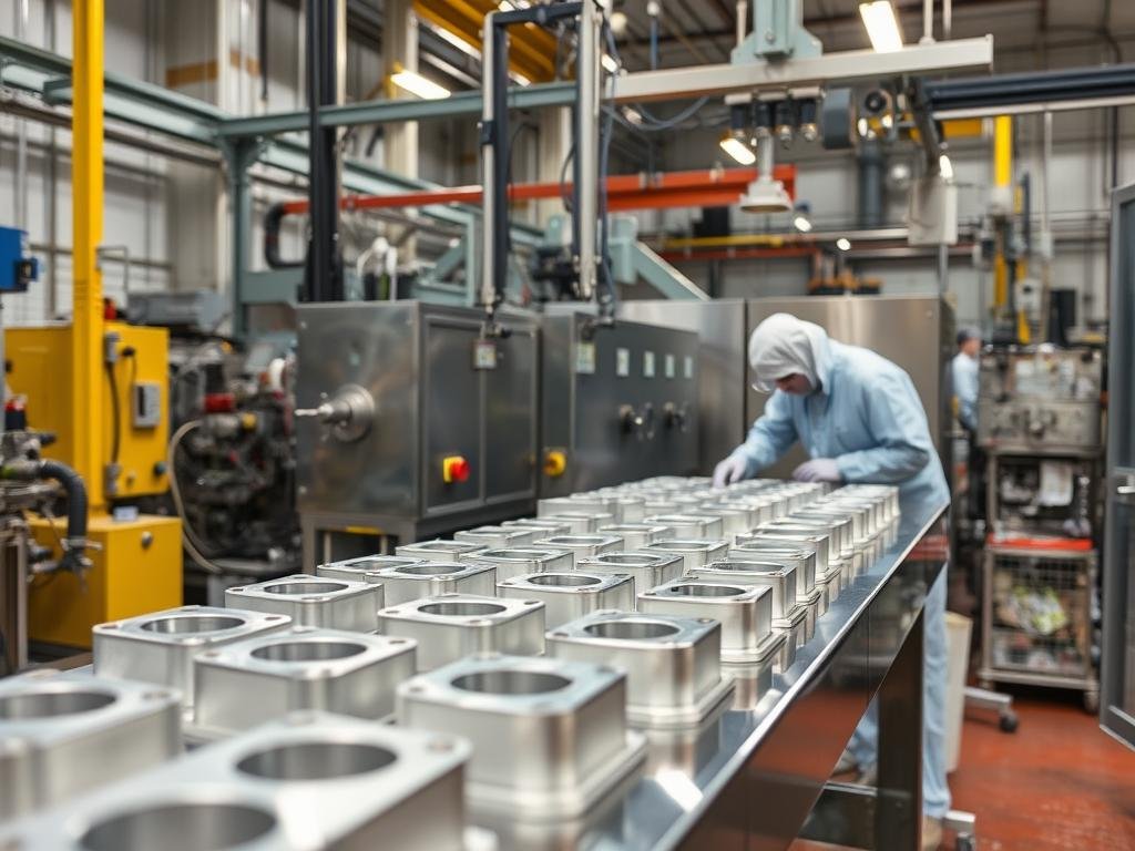 Surface treatment of aluminum forged components at MAIKONG