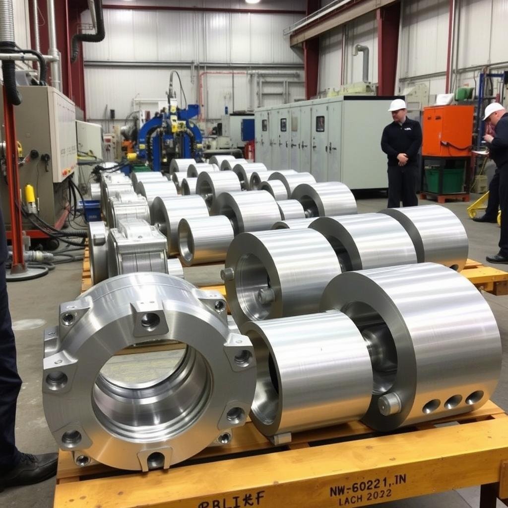 Surface treatment processes for aluminum forgings including anodizing