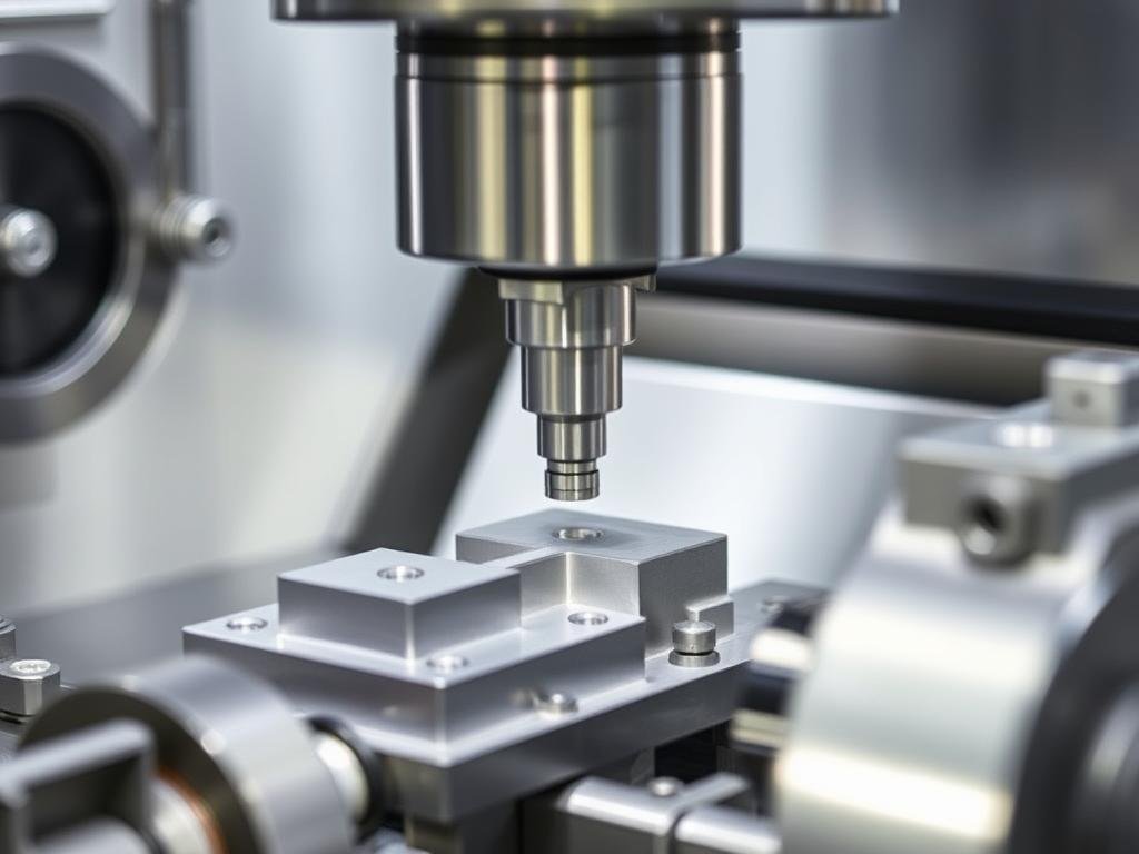 Swiss-type CNC machining of precision small aluminum parts at MAIKONG