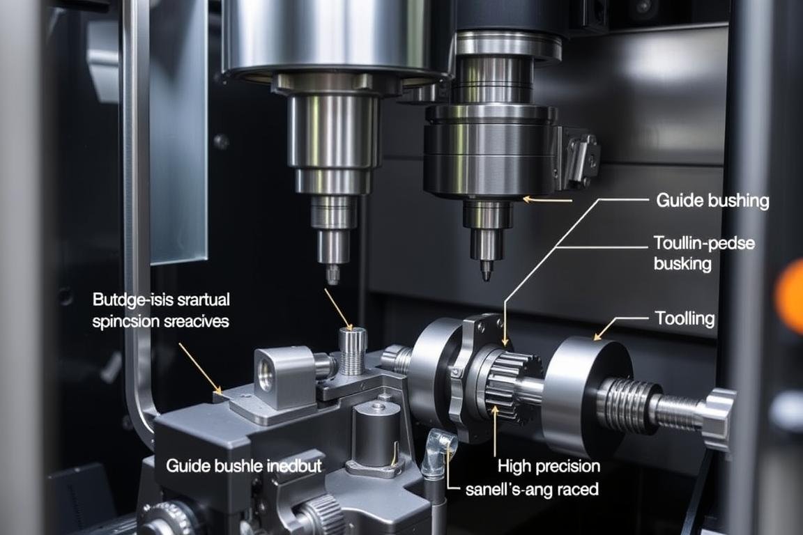 Swiss-type machining at MAIKONG facility