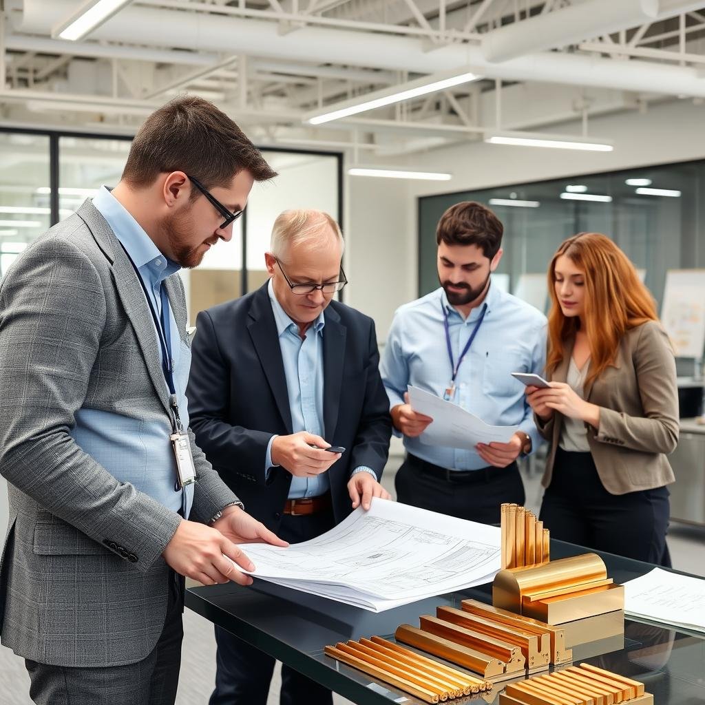 Technical consultation for custom brass extrusion projects