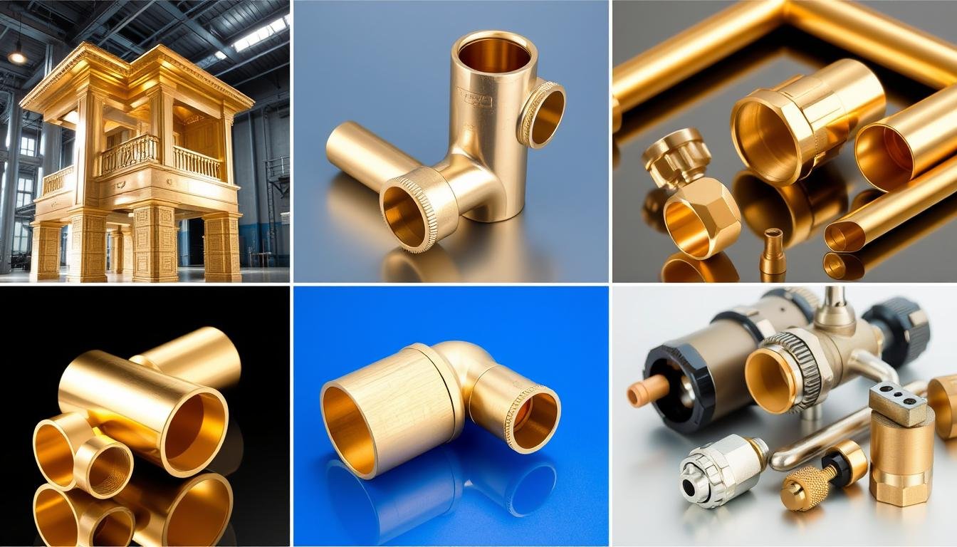 Various industrial applications of brass extrusion products in different sectors