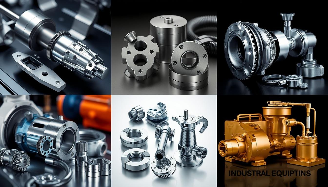 Various industry applications for billet machined parts