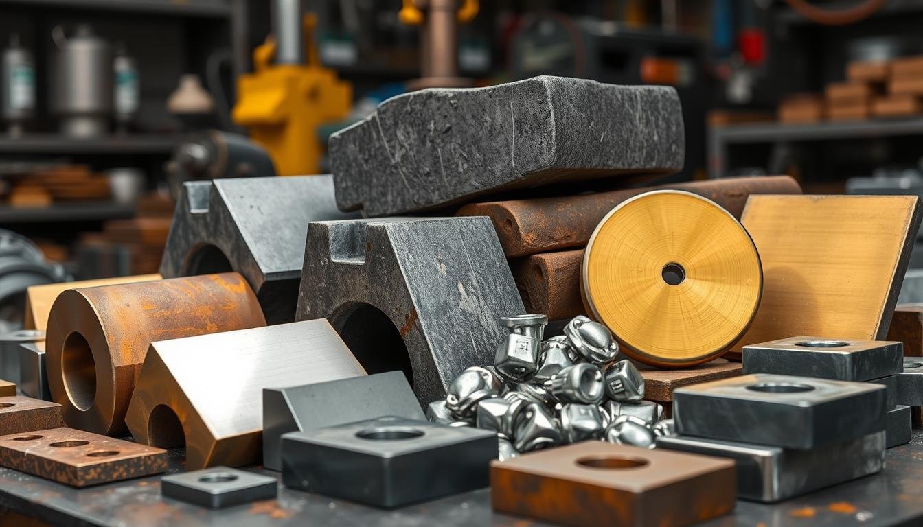 Various metal alloys used in Metal Forge processes