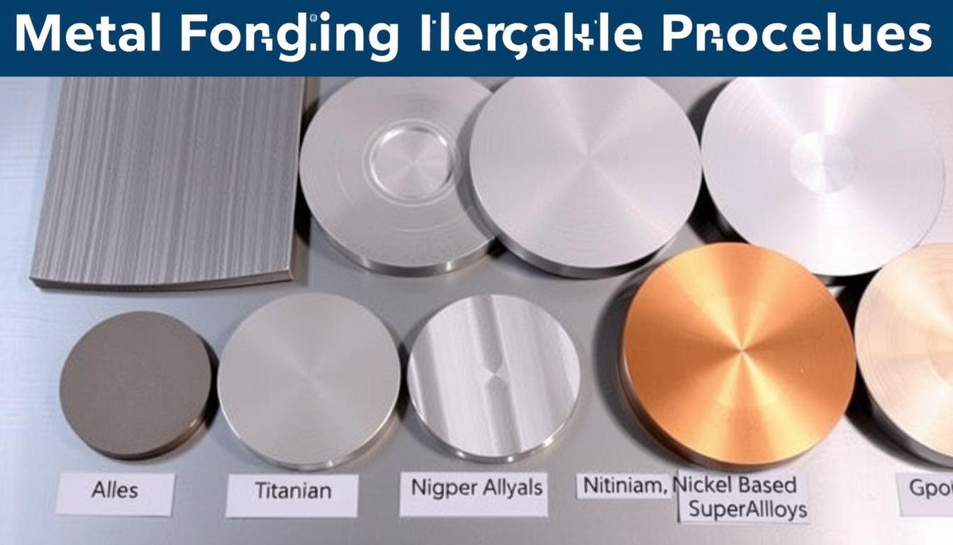 Various metal alloys used in Metal Forging Procedures