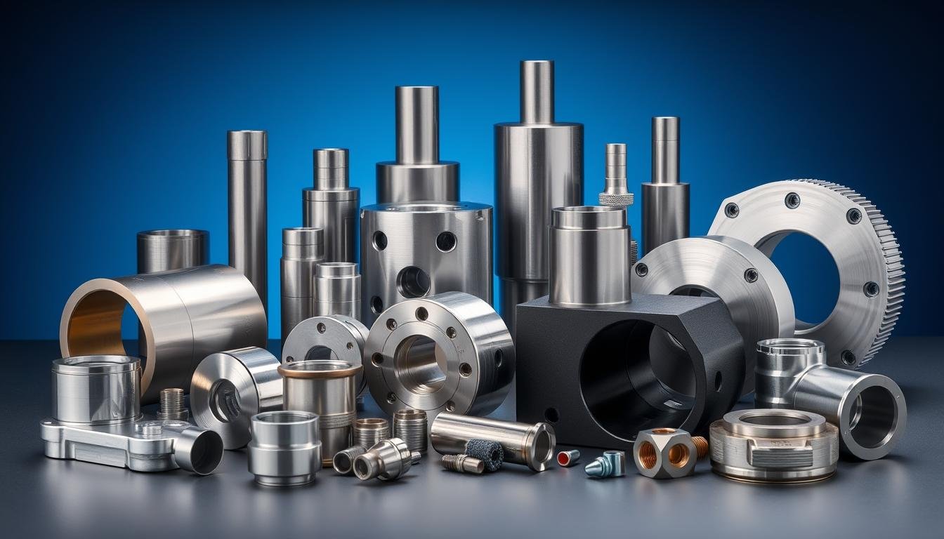 Various precision billet machined parts for different industries