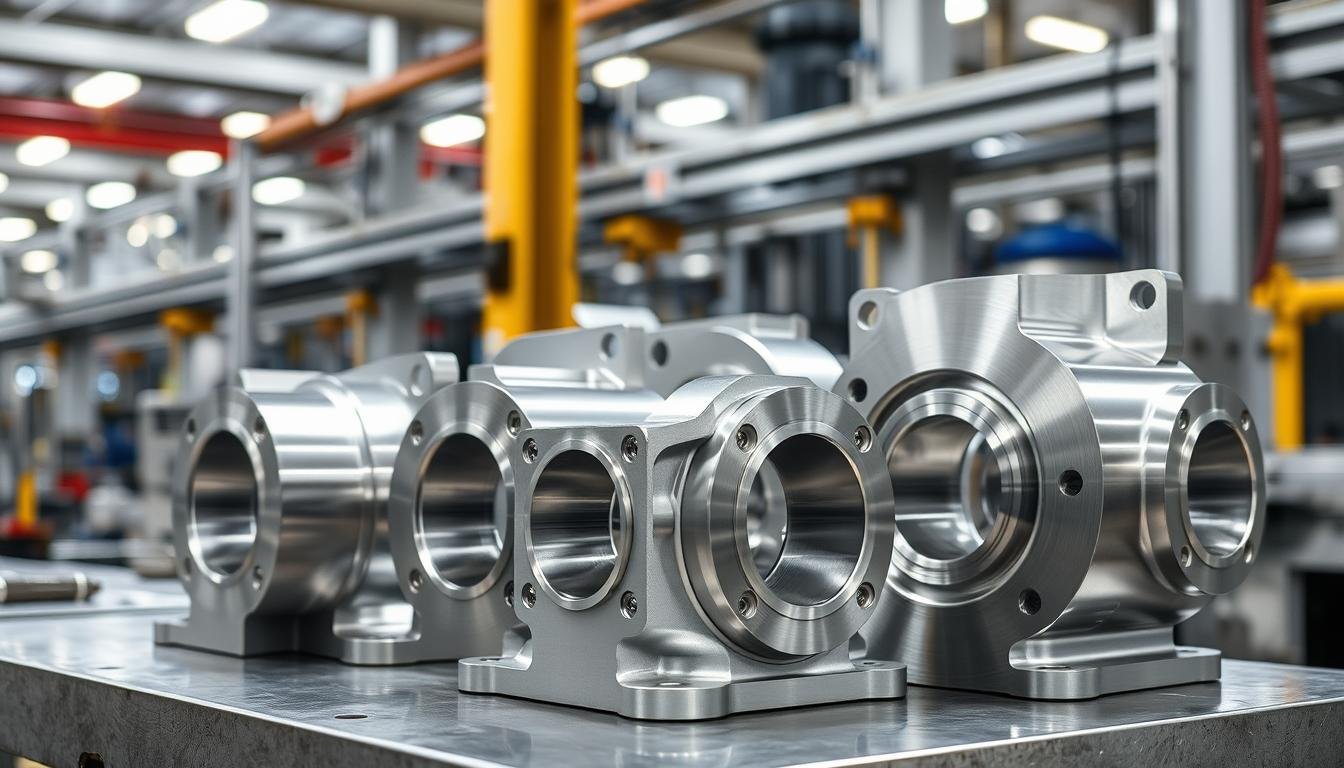 2024 aluminum alloy forgings being processed at MAIKONG facility