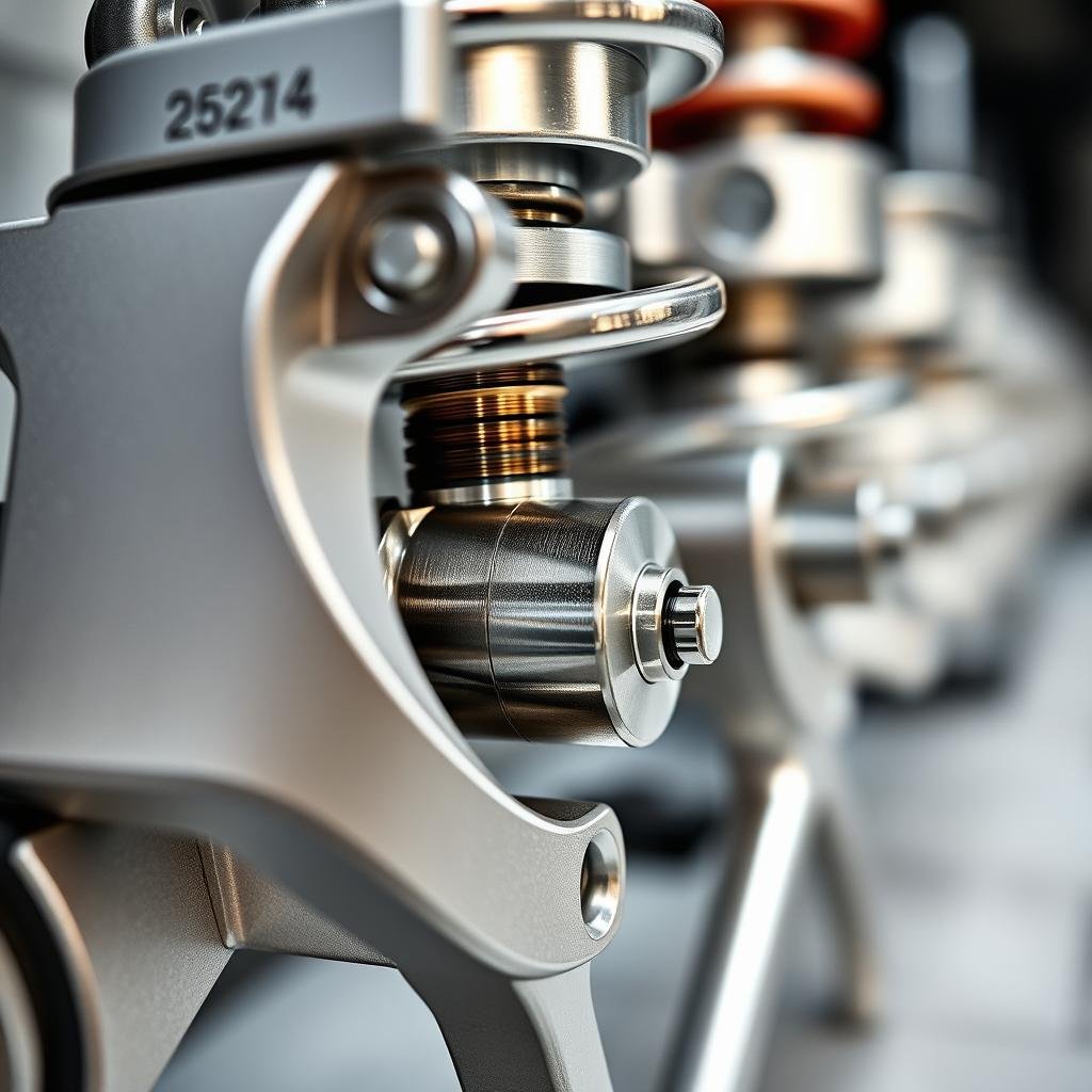 2024 aluminum automotive parts from MAIKONG's forging facility