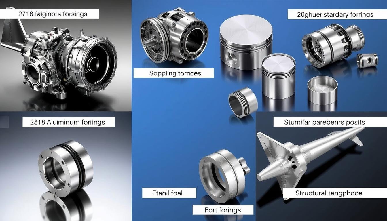 2618 aluminum forging applications in aerospace and automotive industries