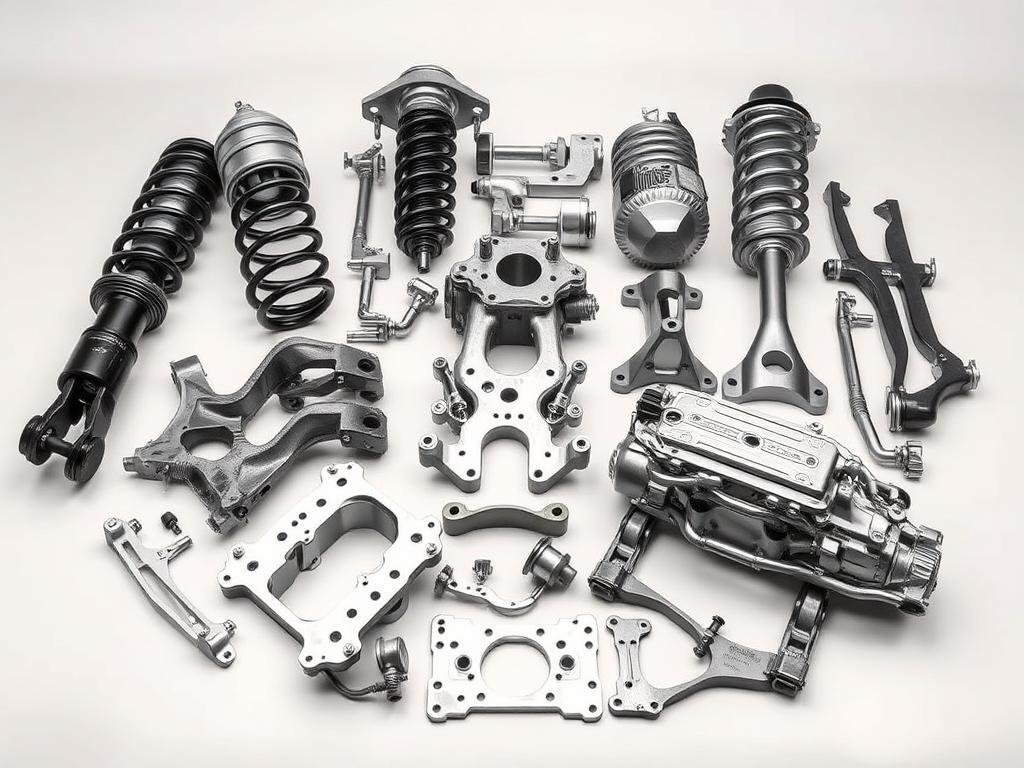 6061 aluminum alloy forgings for automotive suspension and drivetrain components