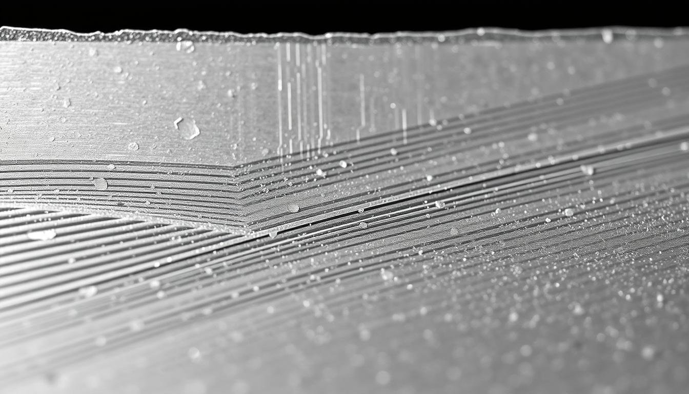 7075 aluminum forging showing optimized grain flow structure