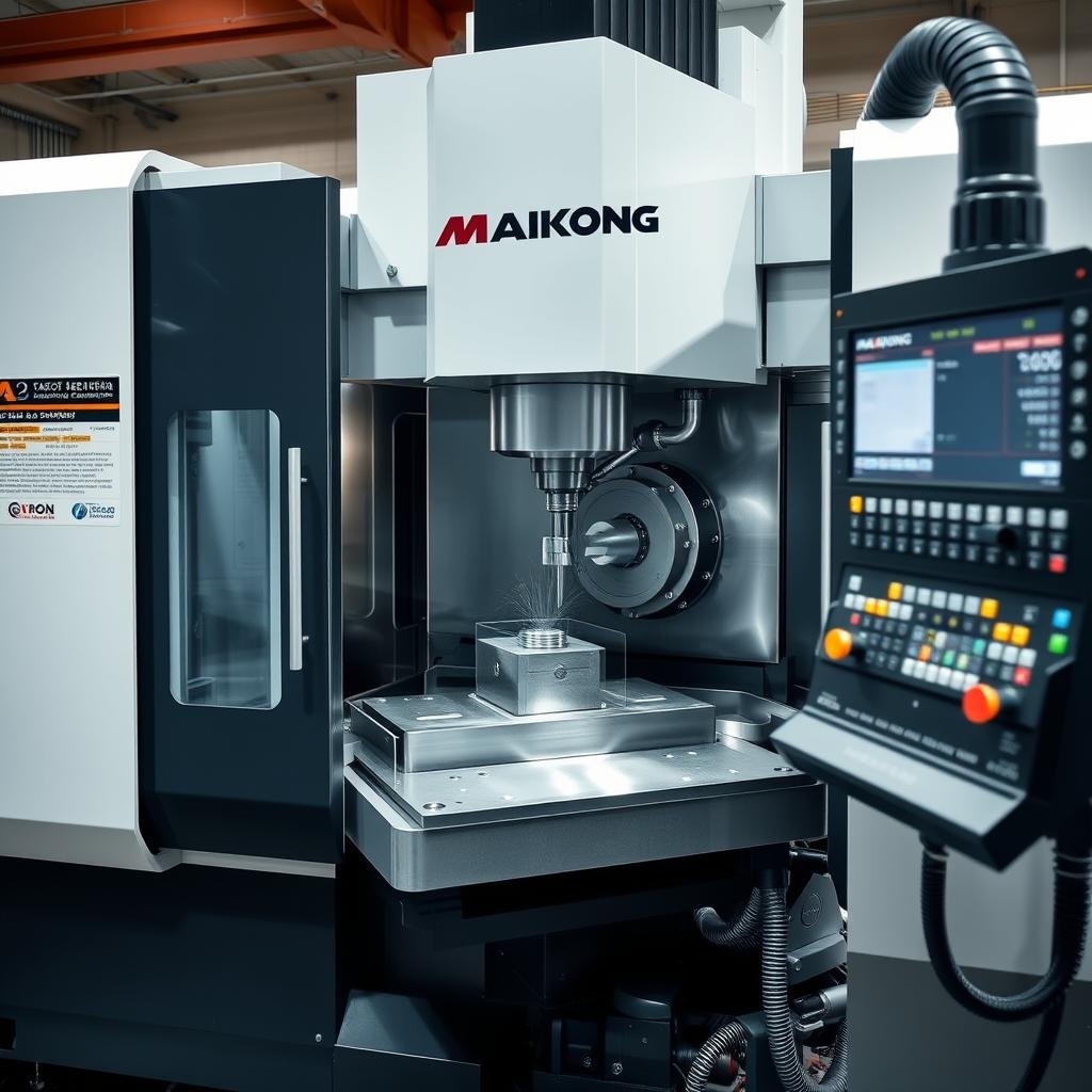 Advanced CNC machining capabilities at MAIKONG