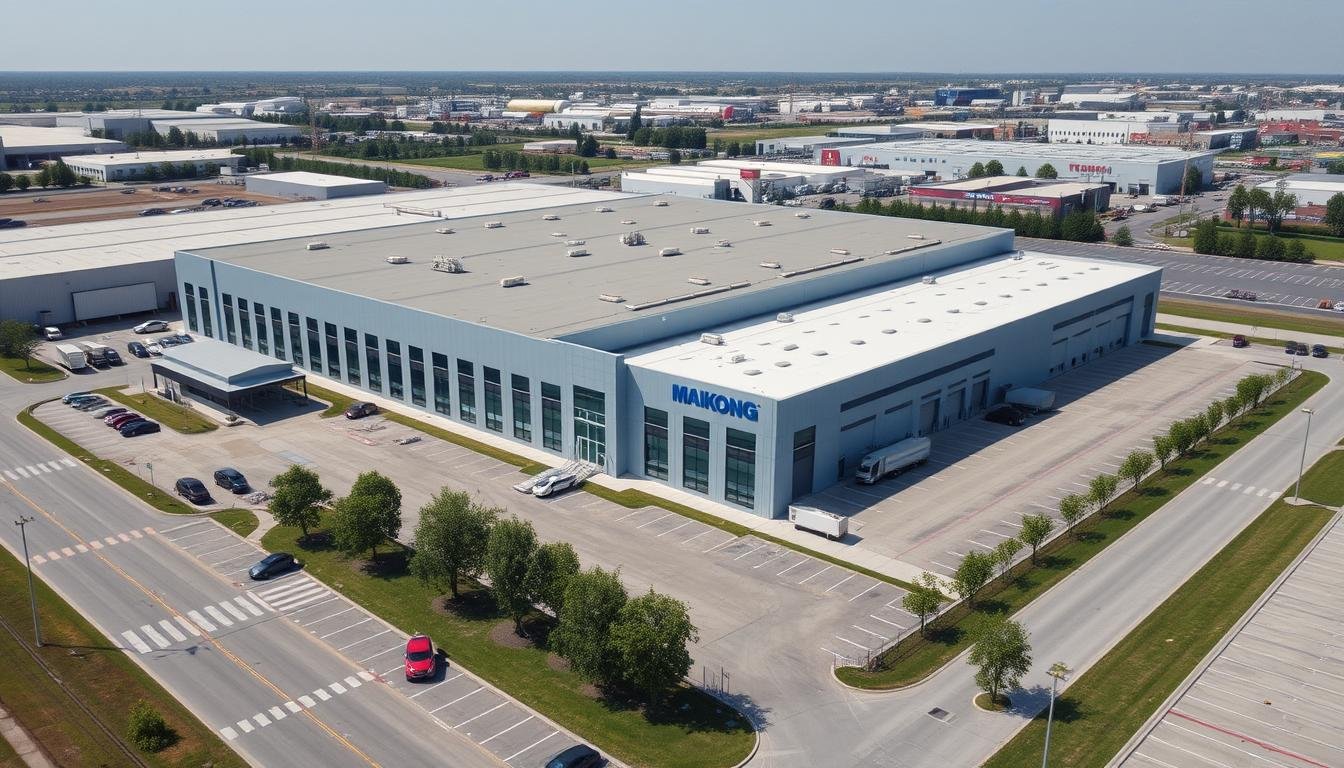 Aerial view of MAIKONG's manufacturing facility in GD, SZ Aerial view of MAIKONG's manufacturing facility in GD, SZ