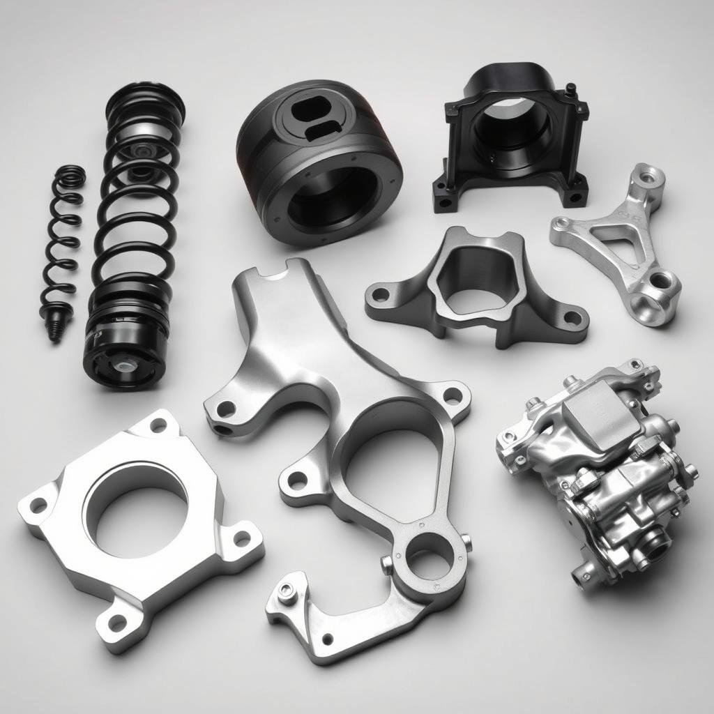 Automotive aluminum forged parts from MAIKONG aluminum forging company