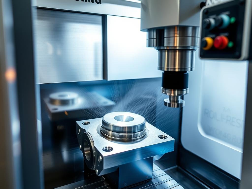 CNC machining of forged 6061 T6 aluminum components