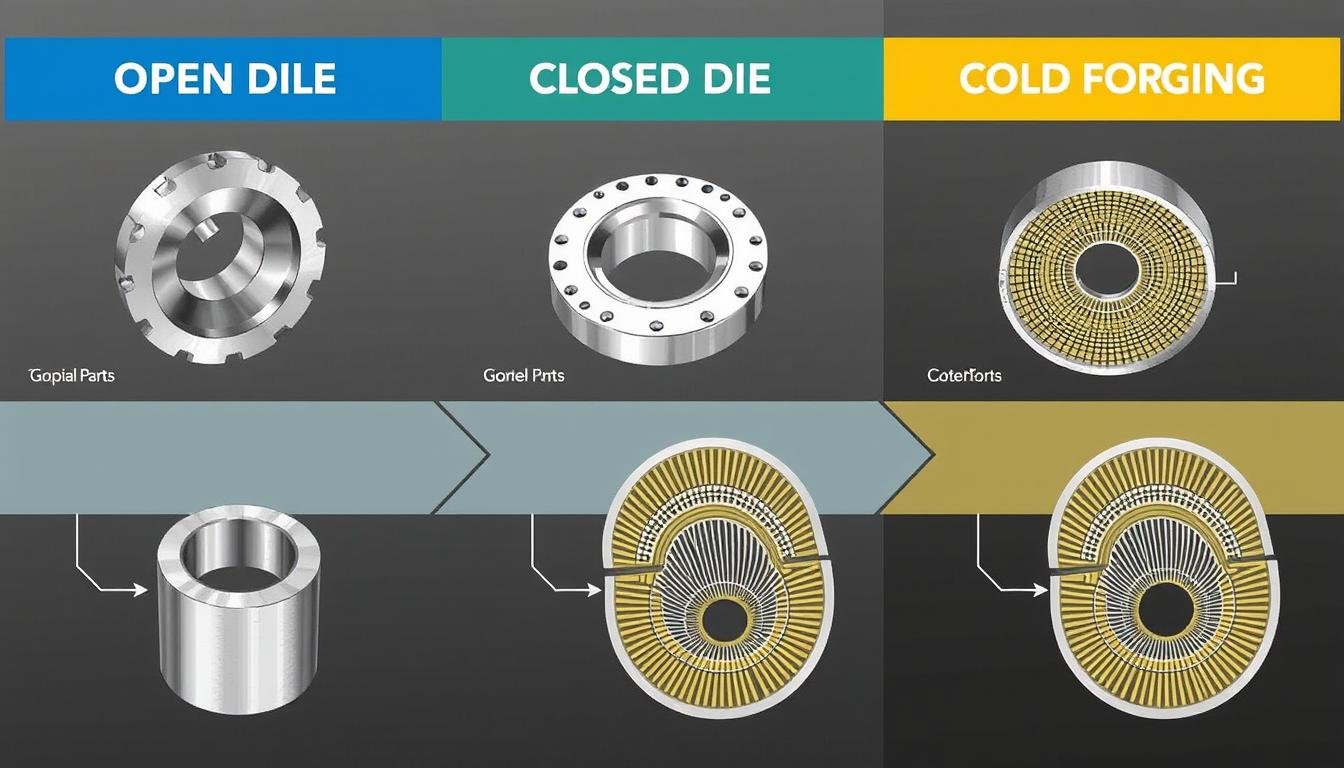 Comparison of aluminum forging processes