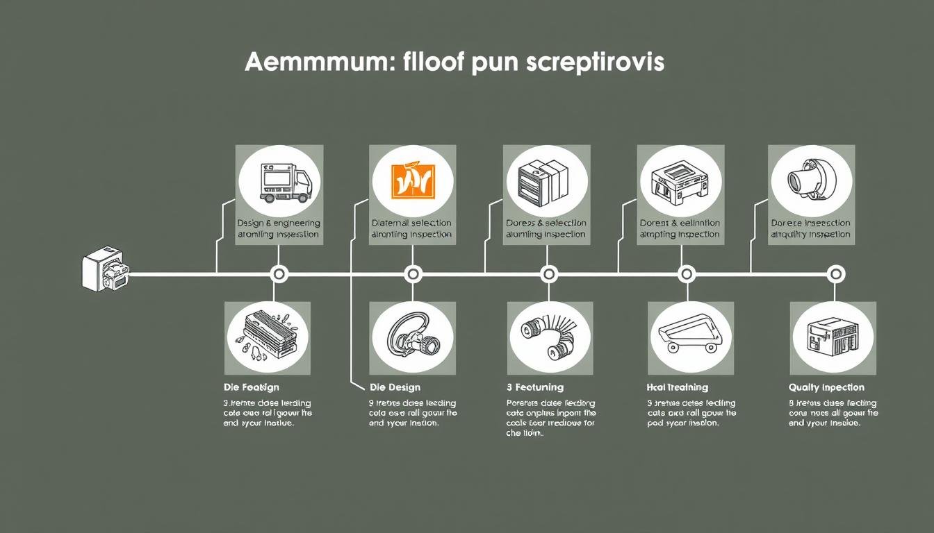 Complete aluminum forging process flow at MAIKONG aluminum forging company in USA