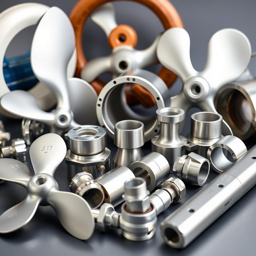 Corrosion-resistant aluminum alloy forgings for marine applications