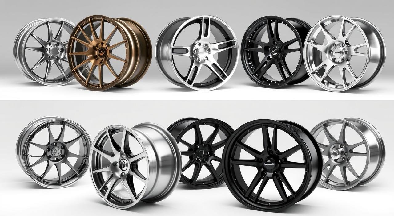 Custom forged aluminum 6061 wheels for specialized vehicle application