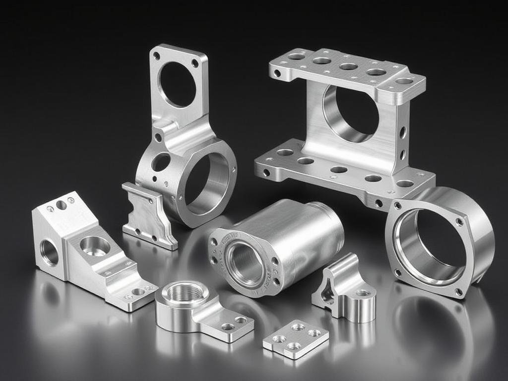 Forged 6061 T6 aluminum aerospace components