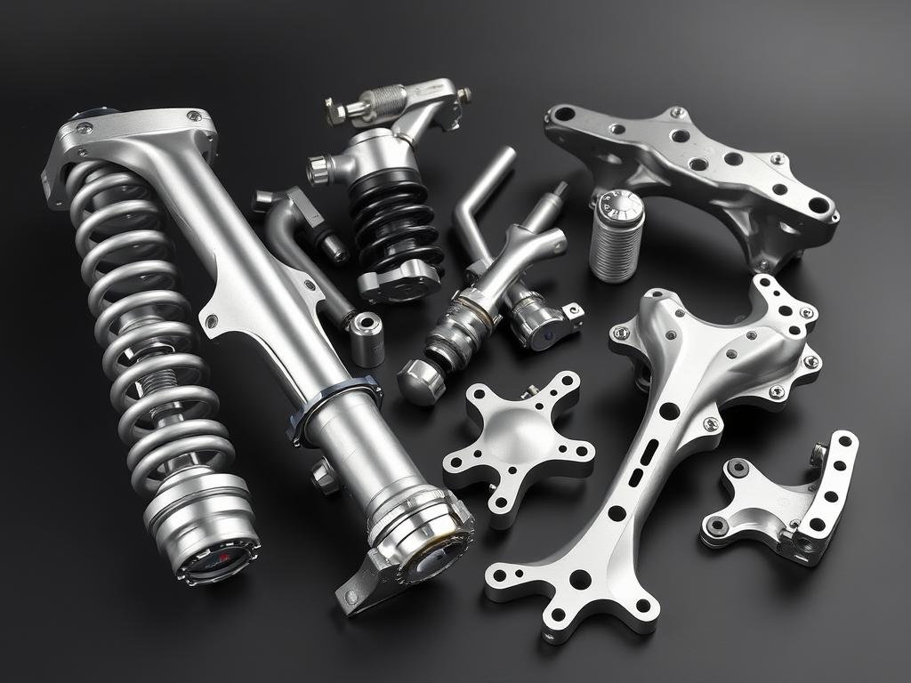 Forged 6061 T6 aluminum automotive parts