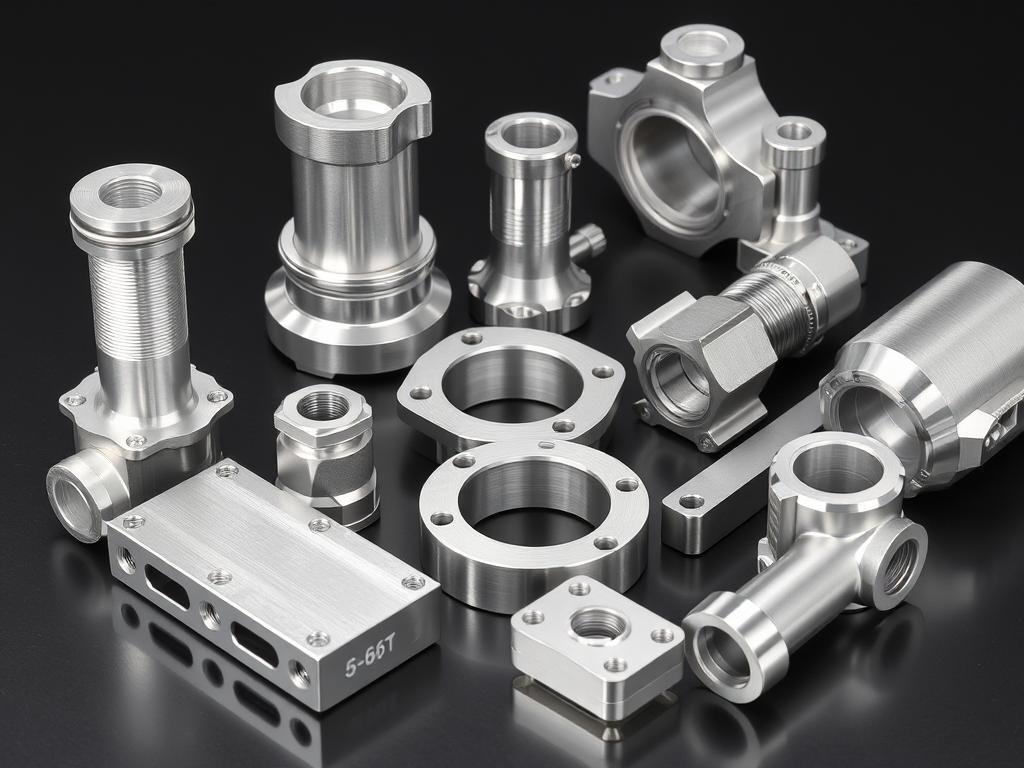 Forged 6061 T6 aluminum industrial components