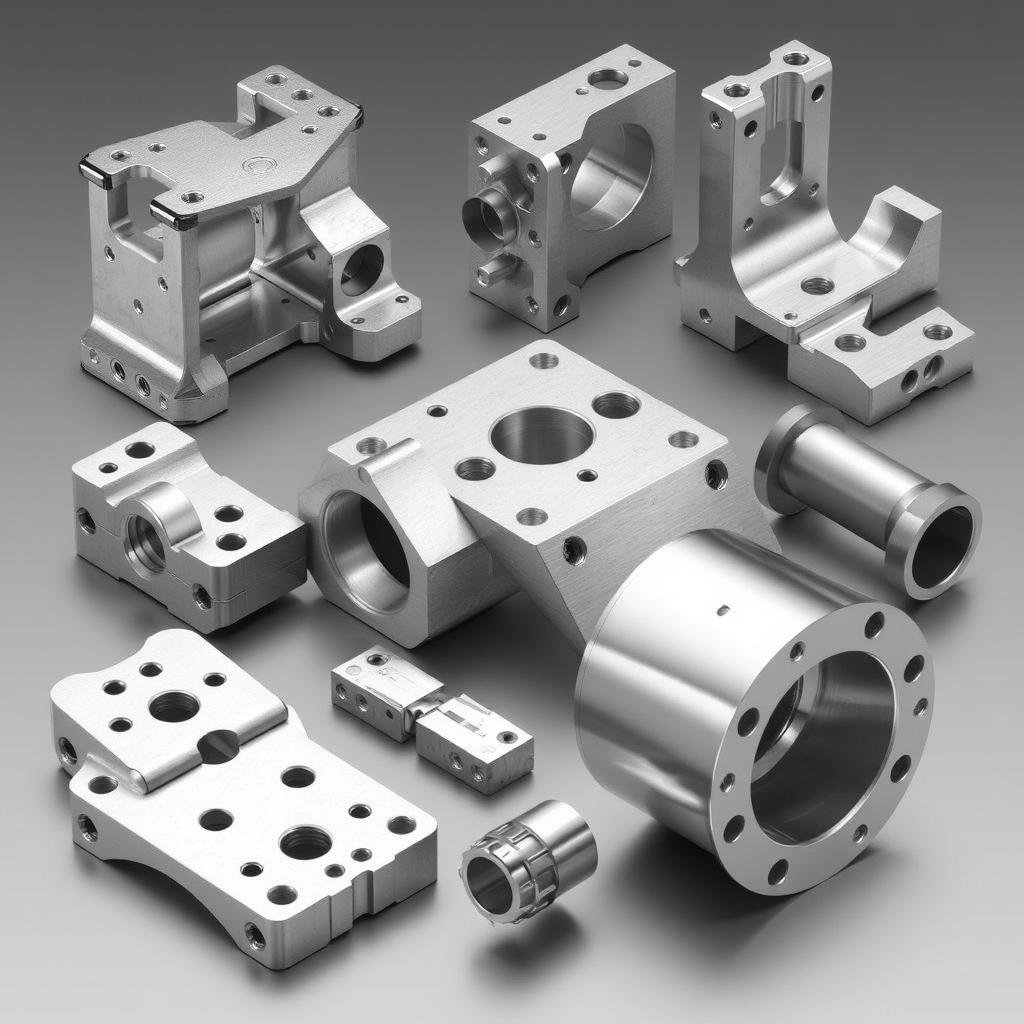 Forged aluminum defense and military components