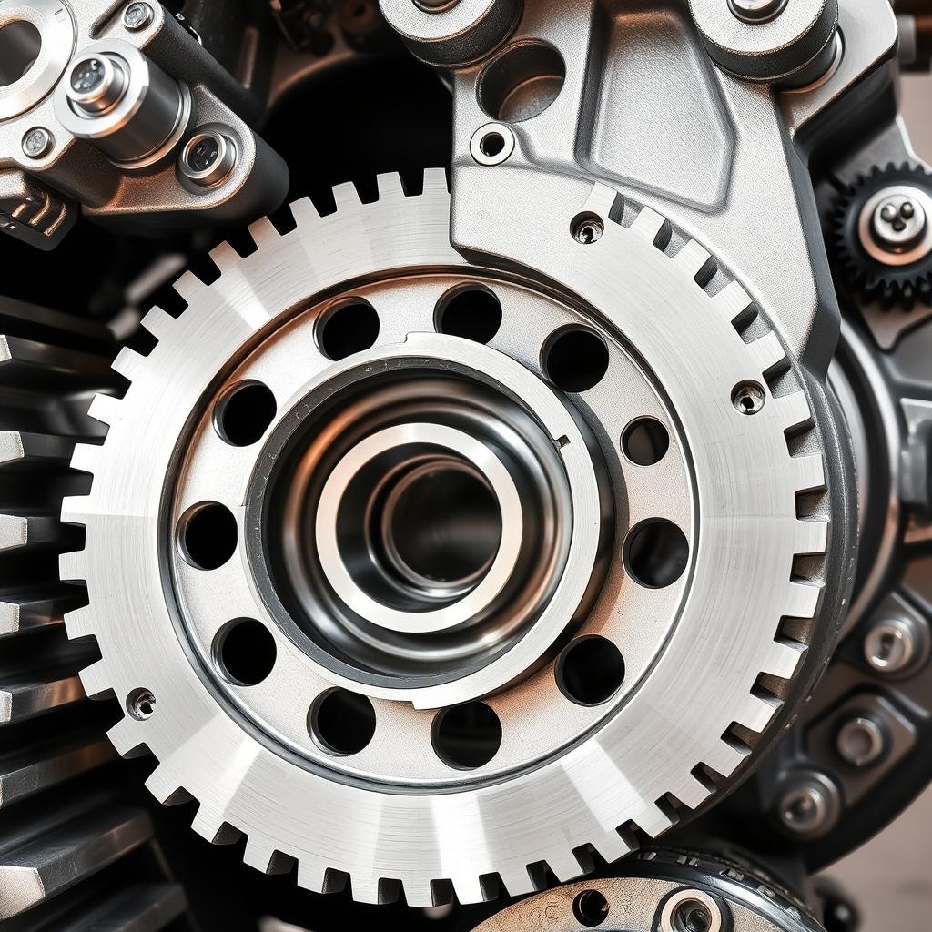 Forged aluminum industrial machinery components