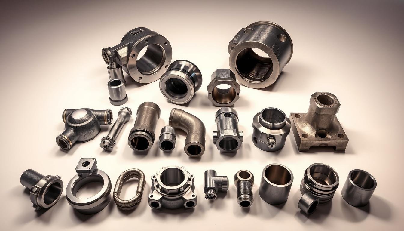 Hot forged components for various industrial applications