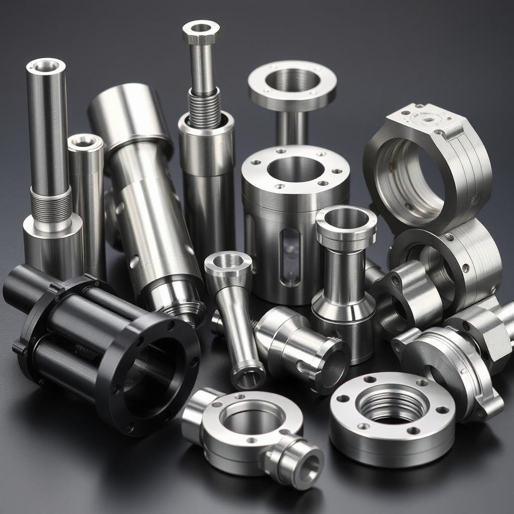 Industrial machinery components made from forged 7075 T6 aluminum