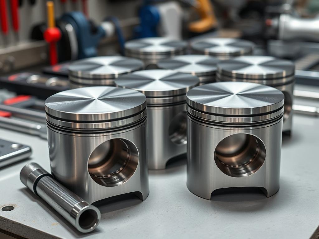 MAIKONG 2618 aluminum forged pistons for high-performance engines