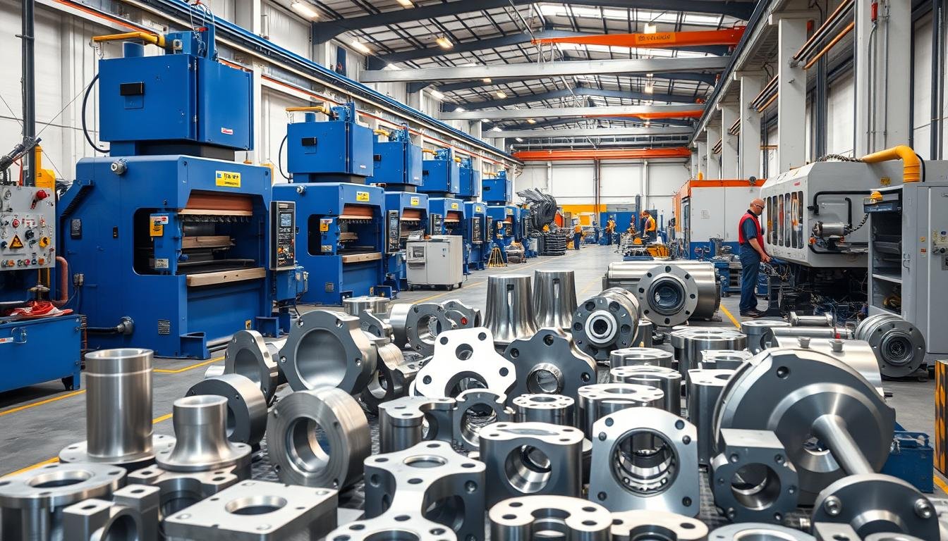 MAIKONG aluminum forging facility with advanced equipment and forged aluminum parts