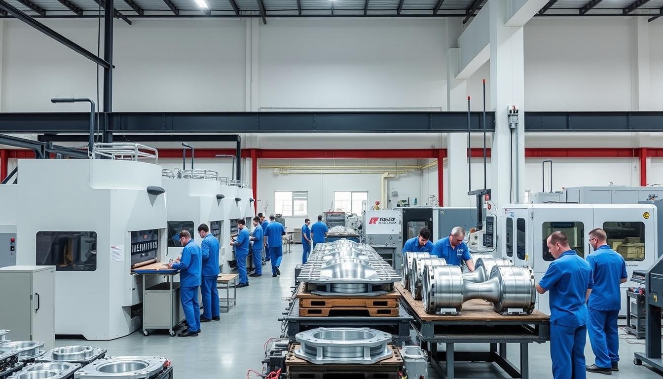 MAIKONG aluminum forging manufacturing facility with modern equipment and skilled technicians