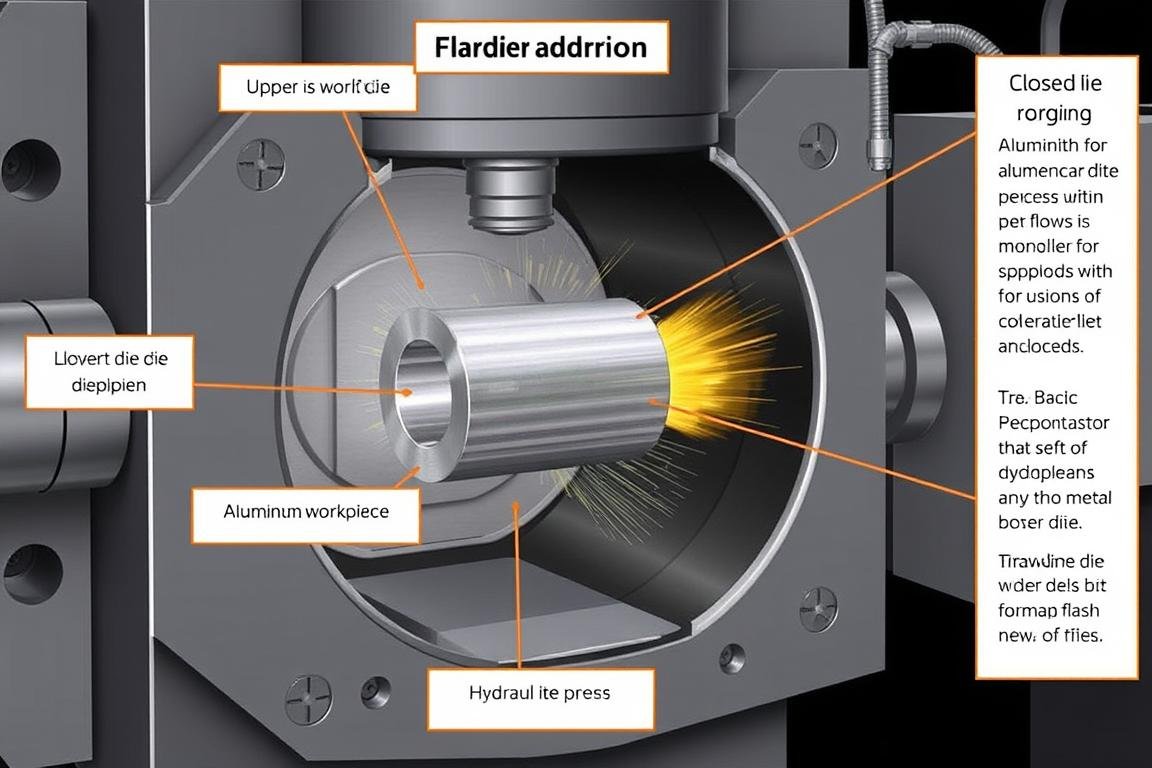 MAIKONG closed die forging process for aluminum components