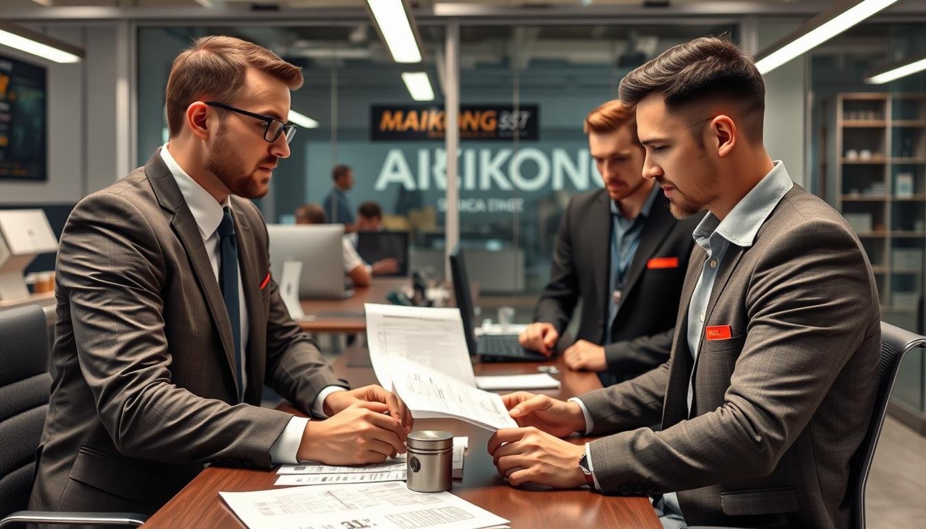 MAIKONG customer service team assisting with 4032 forged aluminum piston inquiries