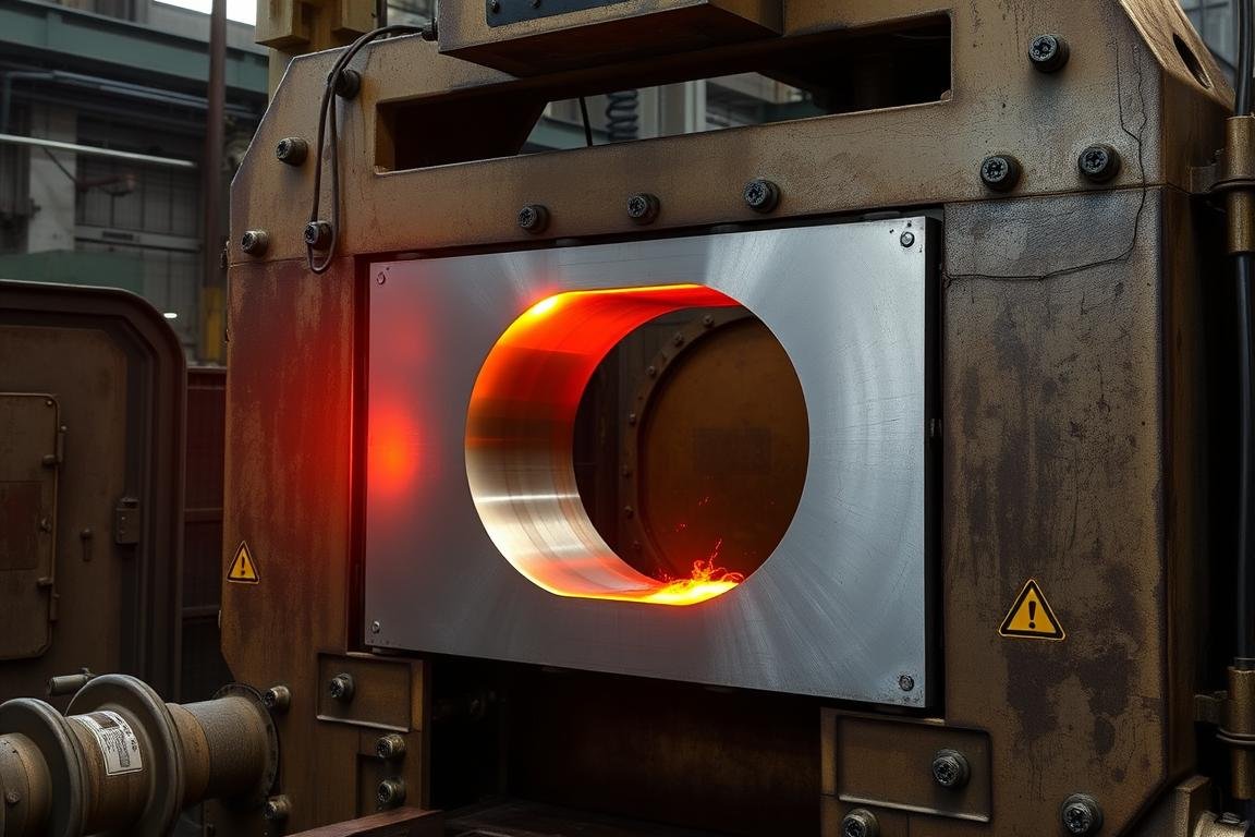 MAIKONG open die forging operation for large aluminum components