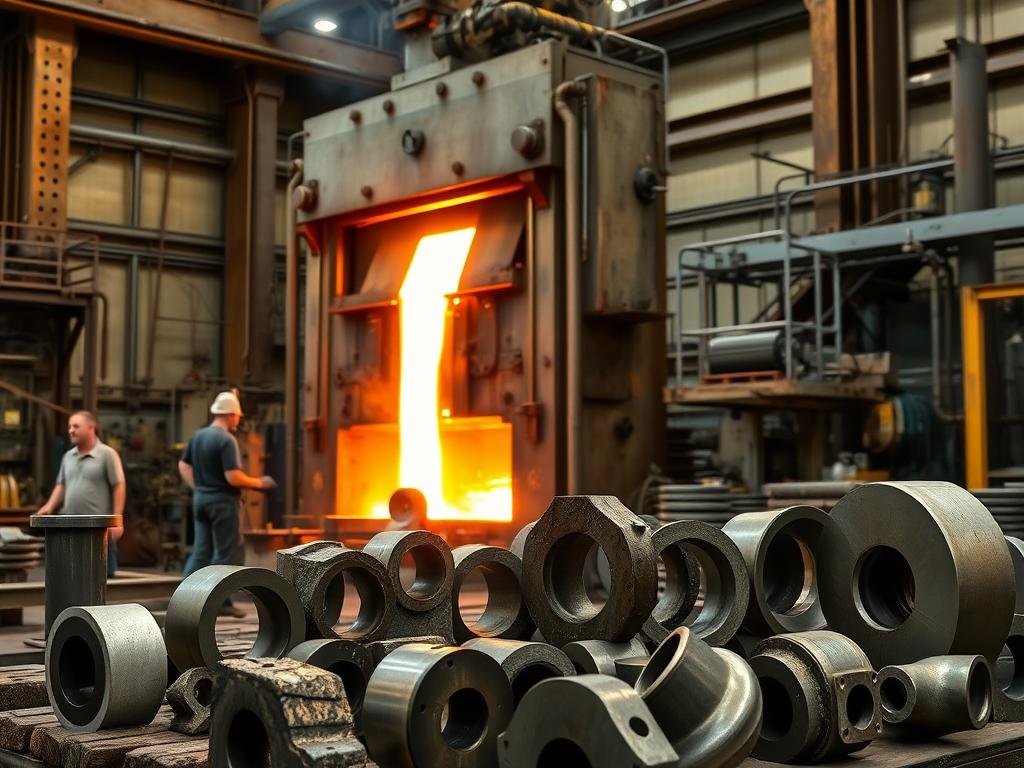 MAIKONG steel forging services showing forged steel components