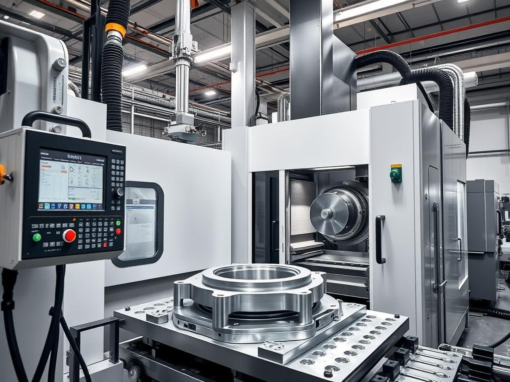 MAIKONG's CNC machining center for 2219 aluminum forgings