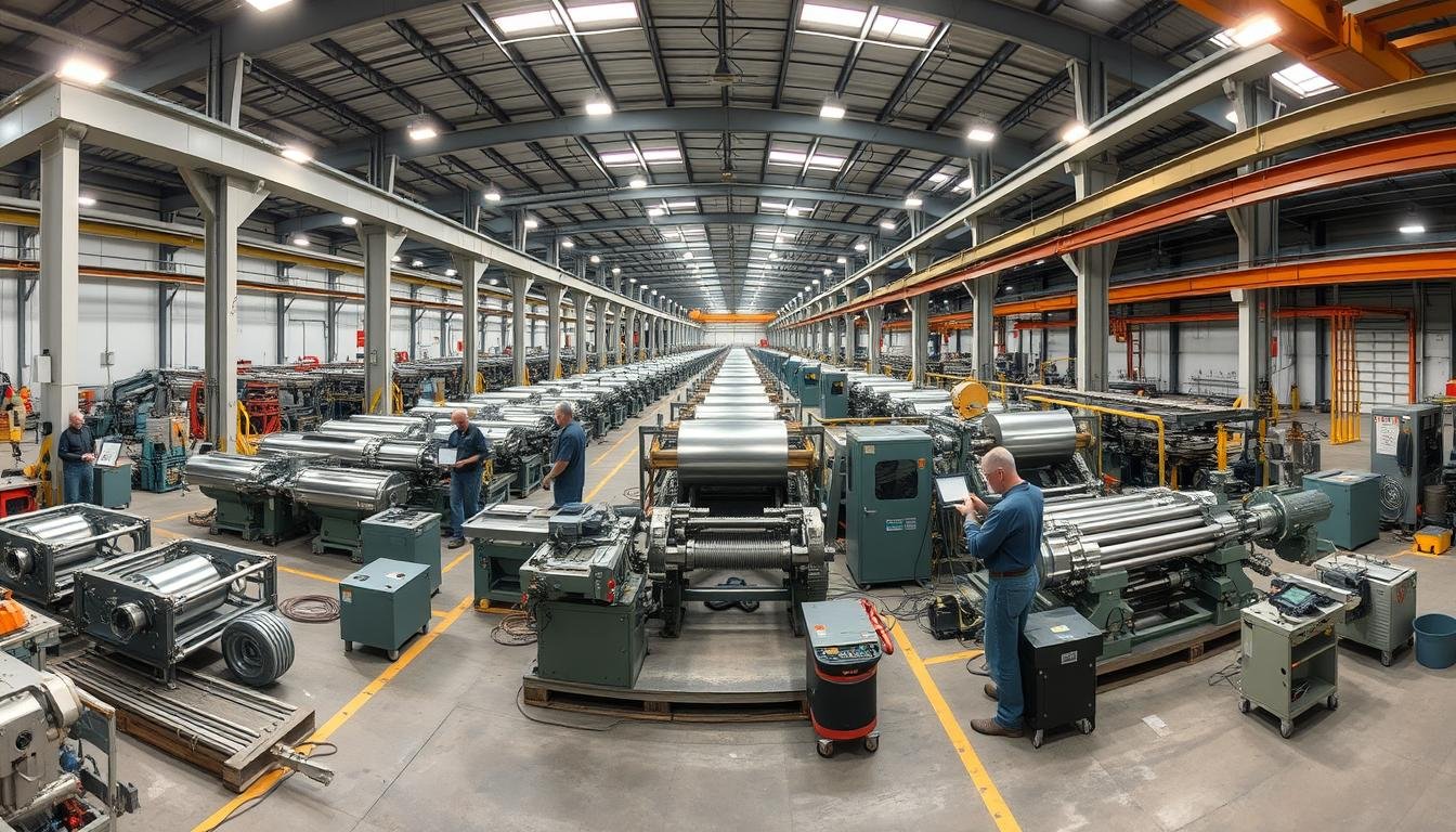 MAIKONG's advanced aluminum billet manufacturing facility MAIKONG's advanced aluminum billet manufacturing facility