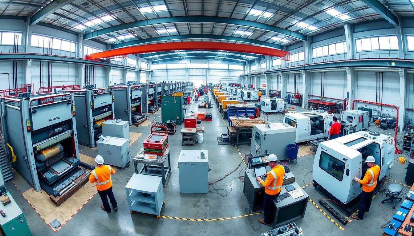 MAIKONG's manufacturing facility for forged 7075 T6 aluminum components