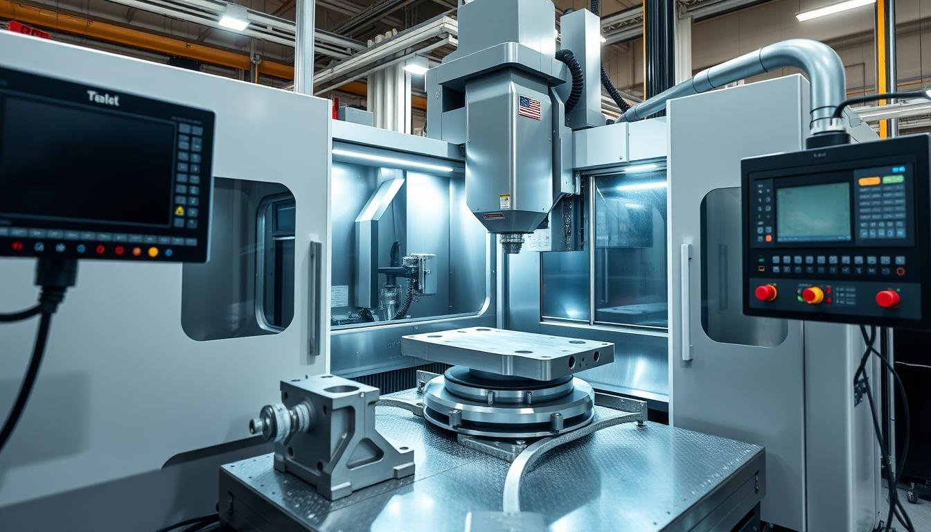 MAIKONG's state-of-the-art CNC machining center for 2024 aluminum forgings