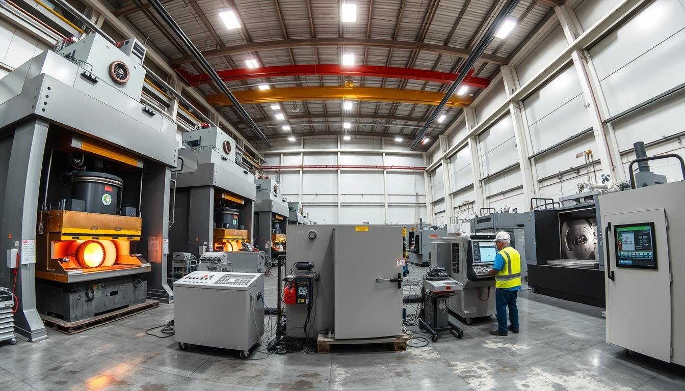 MAIKONG's state-of-the-art aluminum forging facility